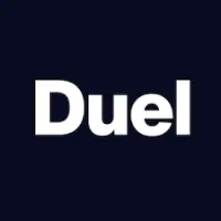 Duel Casino márkalogó, szakértői értékelő oldal fejléce