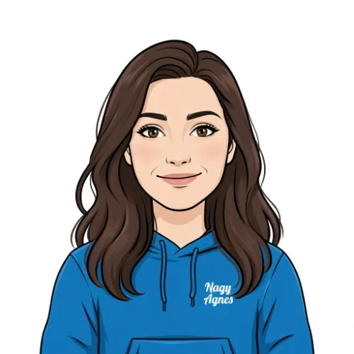 Nagy Ágnes arcképe, szakértői ajánló a főoldalon; online kaszinó játékszakértő, nyerőgép- és RTP-elemző illusztrált portré